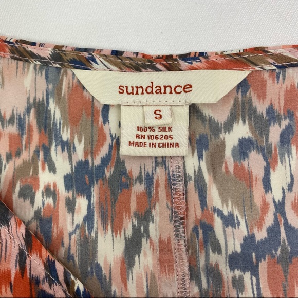Sundance 100% Silk Semi Sheer Dress - Picture 7 of 11